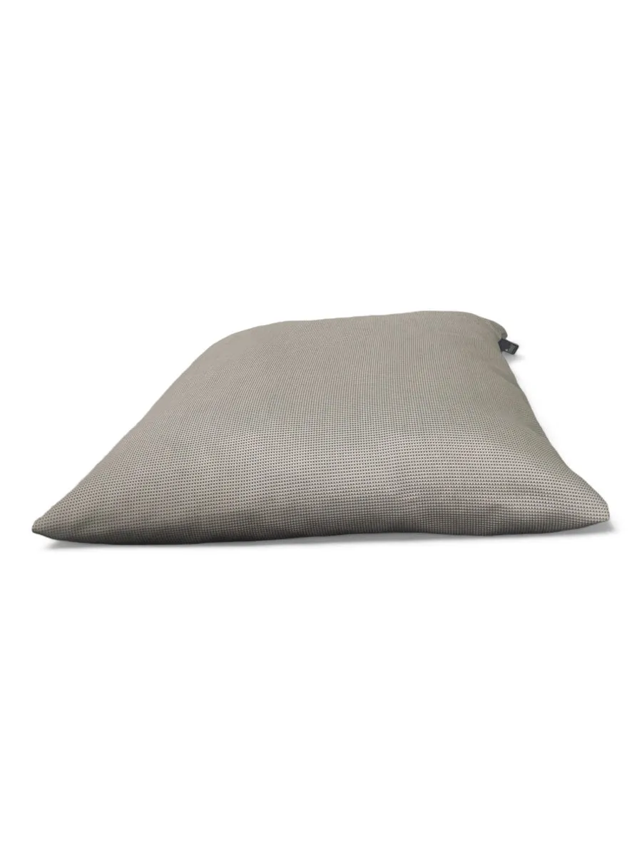 Bengali dotted white cushion photo 2