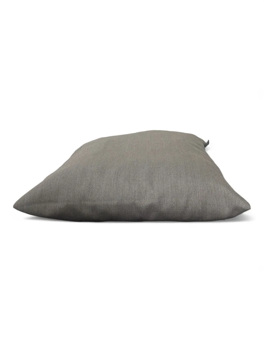 Natte grey chiné cushion photo 2