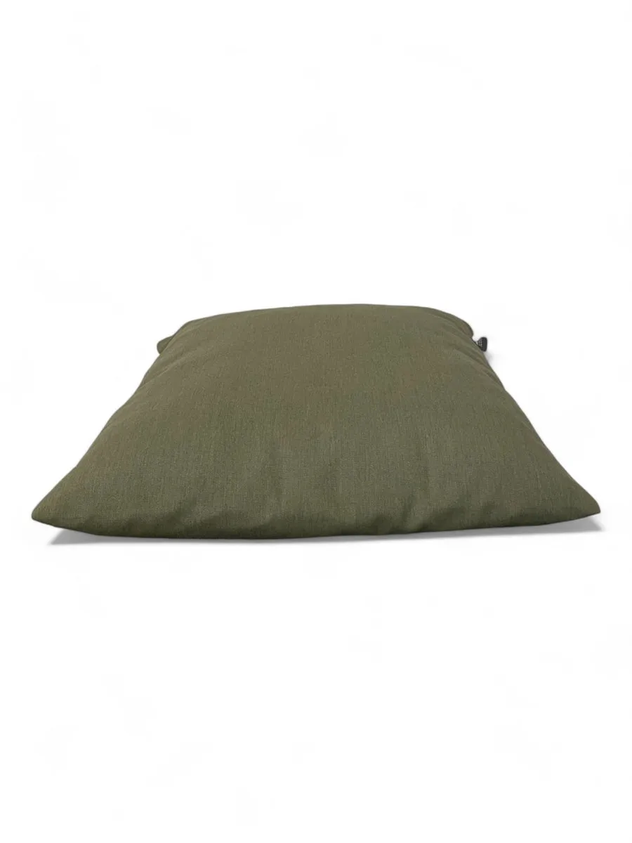 Solids almond cushion photo 2