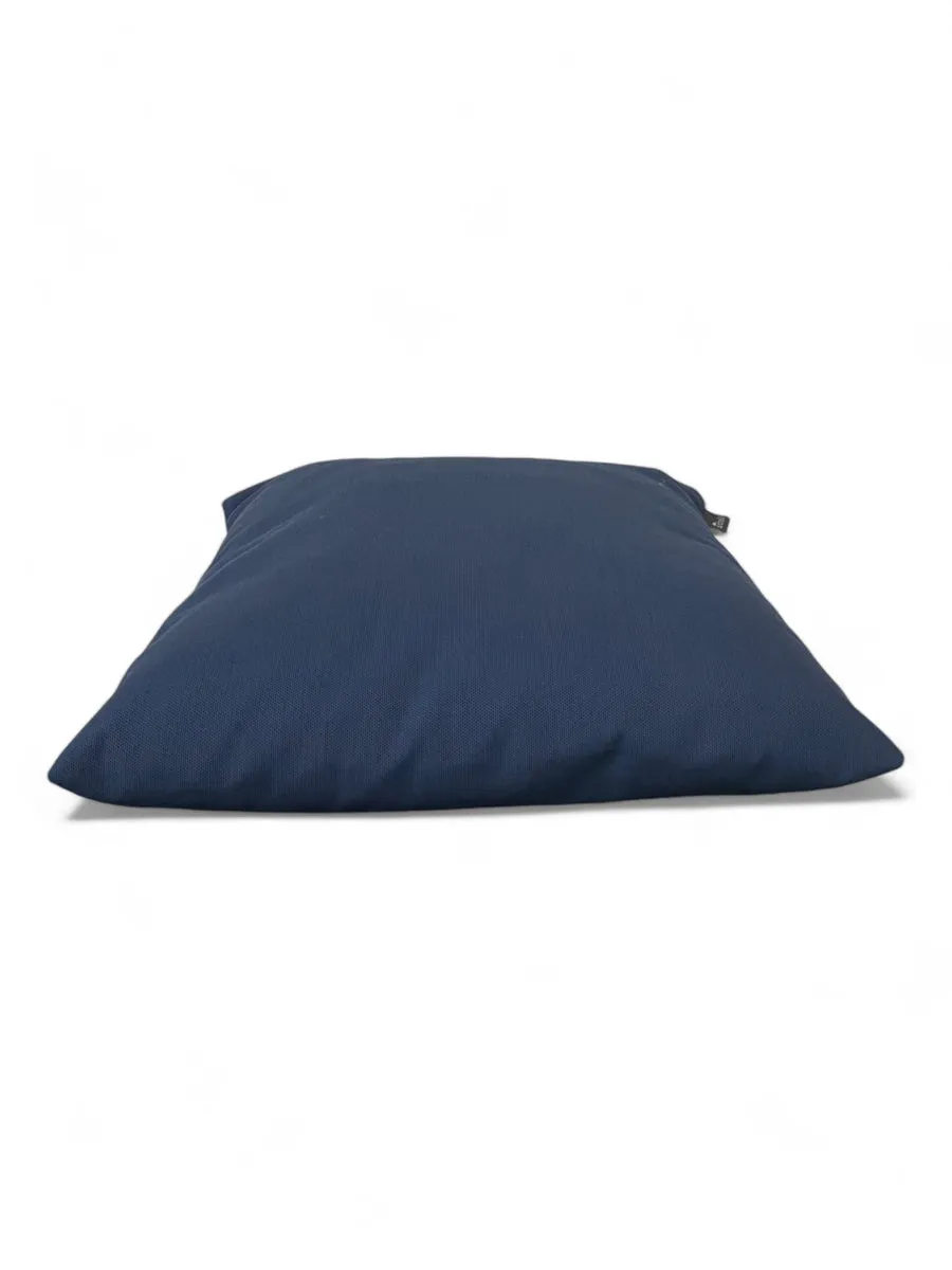 Solids blue storm cushion photo 2