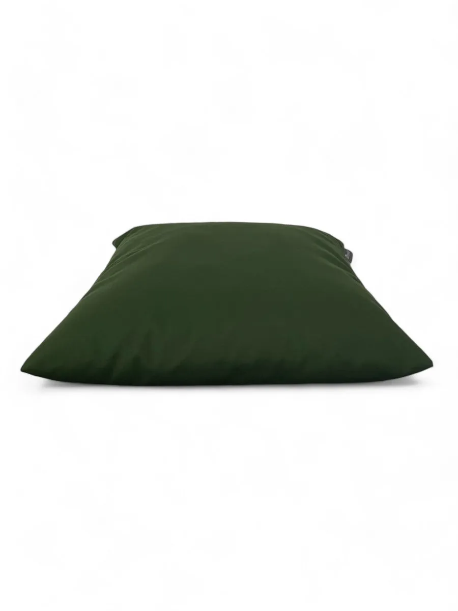 Solids khaki cushion photo 2