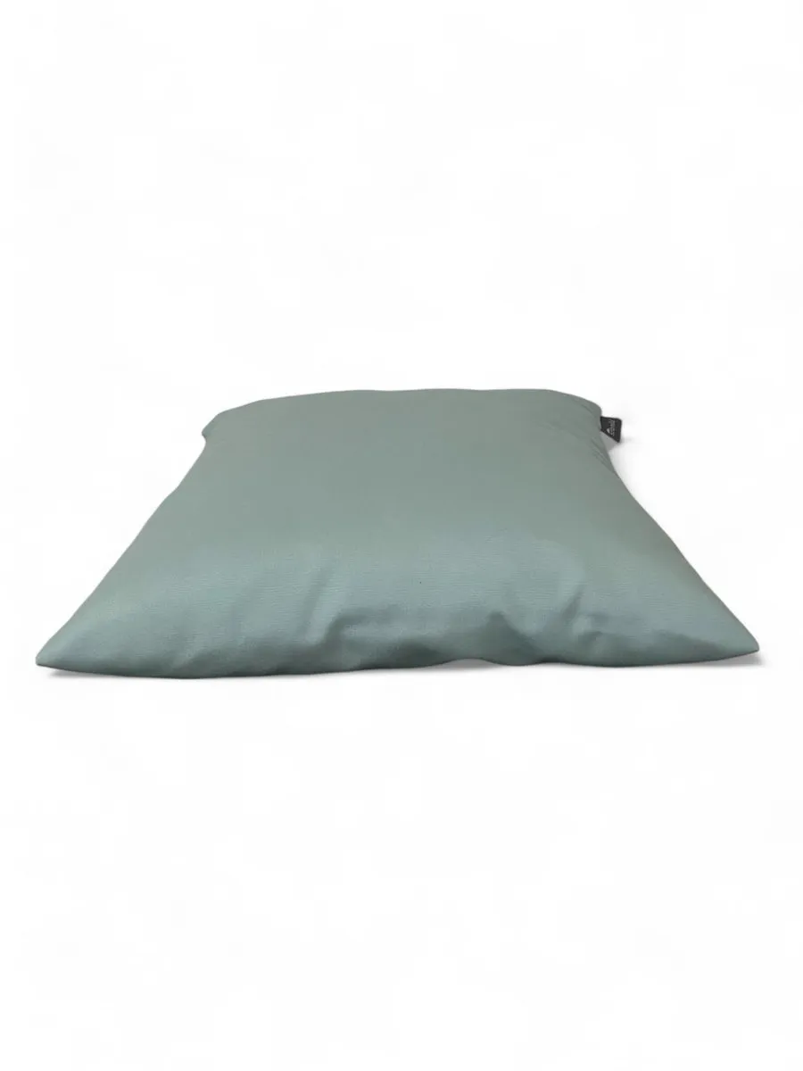 Solids polar blue cushion photo 2