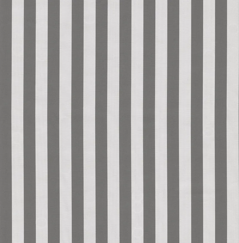Solids Yacht stripe charcoal  grey cushion photo 3