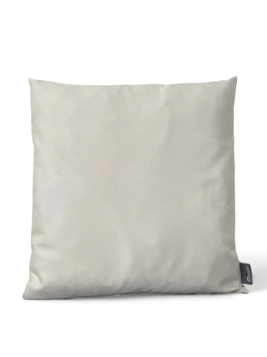 Flagship white cushion – Sunbrella outdoor cushion 45x45