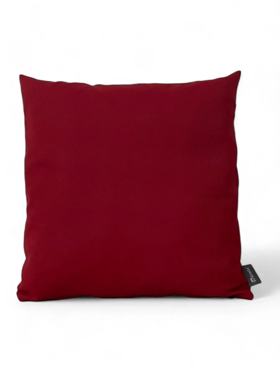 Natté Red Pepper cushion – Sunbrella outdoor cushion 45x45