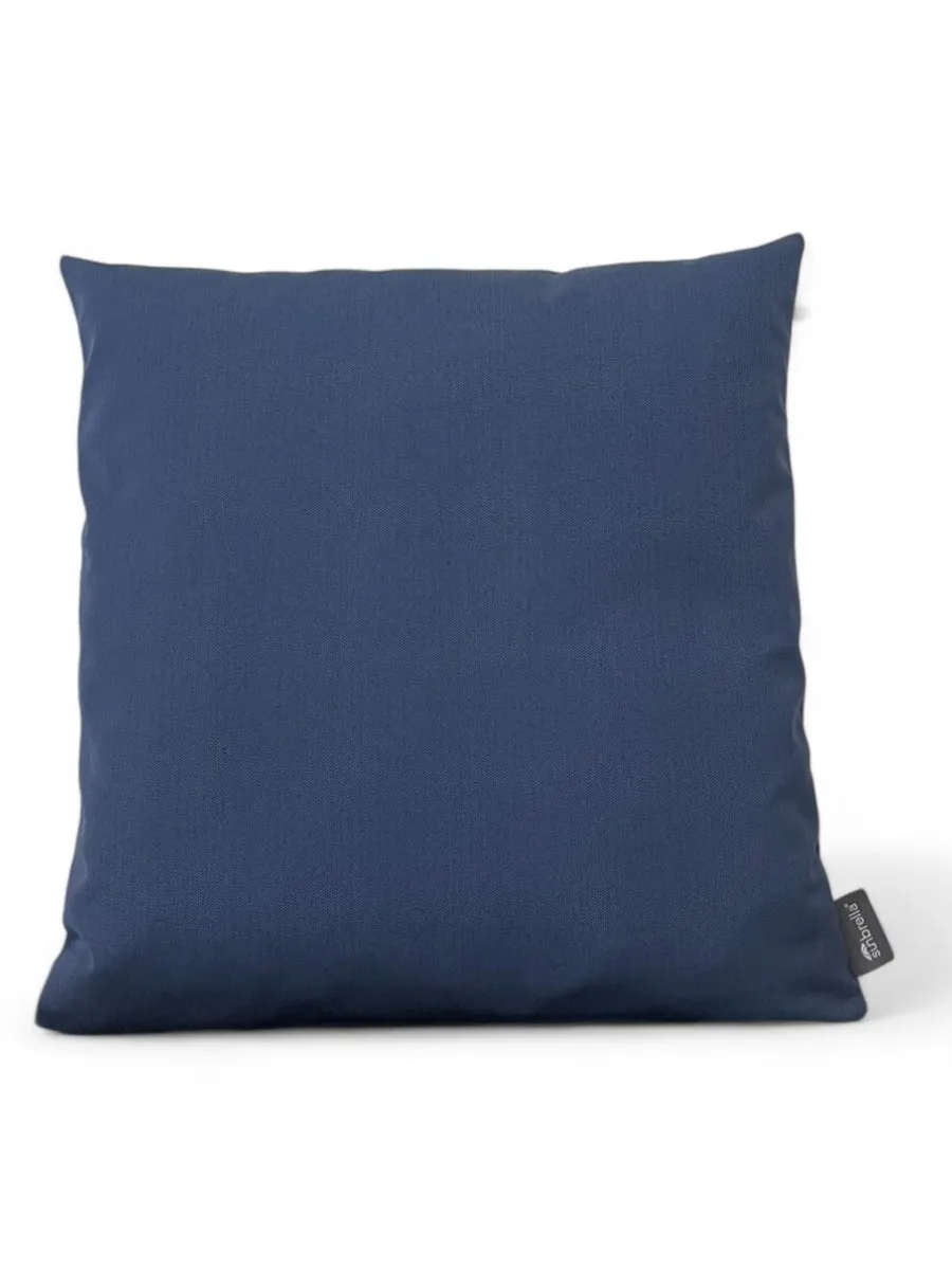 Solids blue storm cushion – Sunbrella outdoor cushion 45x45