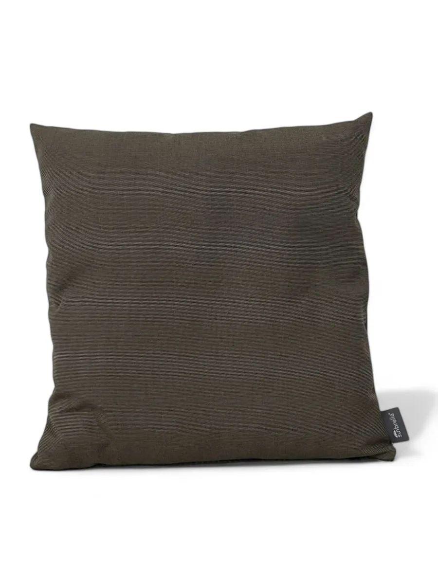 Solids Dark Smoke cushion photo 1