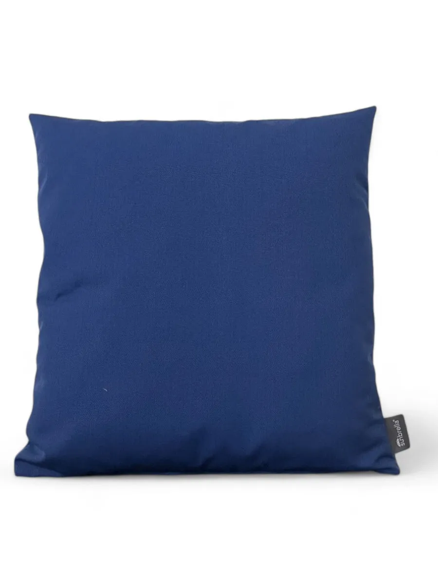 Solids rivera blue cushion – Sunbrella outdoor cushion 45x45