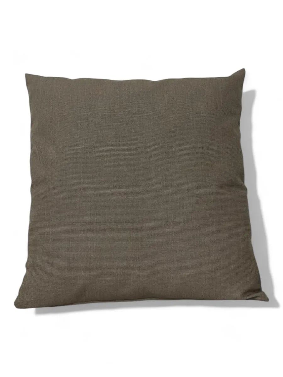 Solids Taupe Chiné cushion – Sunbrella outdoor cushion 45x45